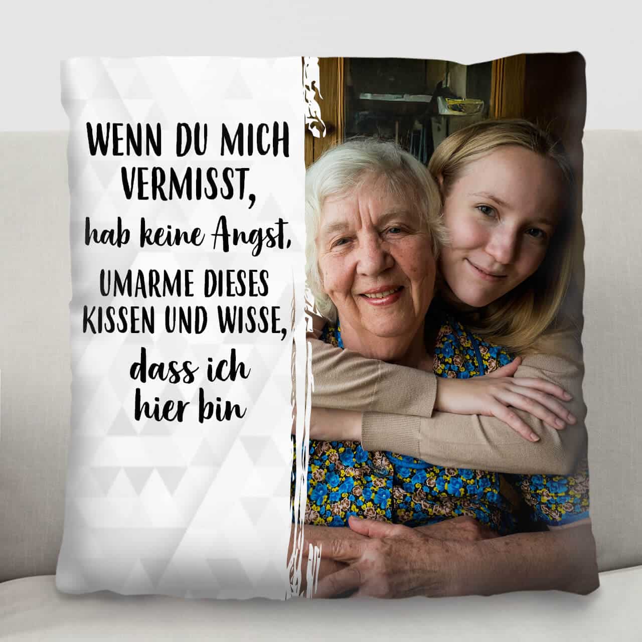 Personalisiertes Kissen – Besondere Verbindung