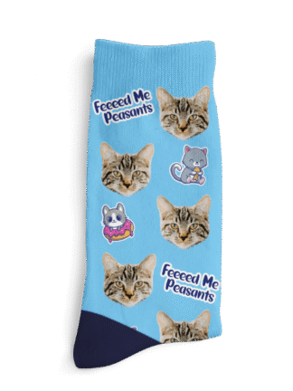 Personalisiert Socken - Füttere mich