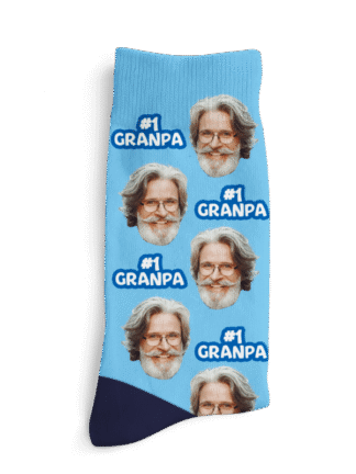 Personalisiert Socken - #Großvater Nr. 1
