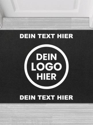 Personalisierte Fußmatte mit Deinem Logo