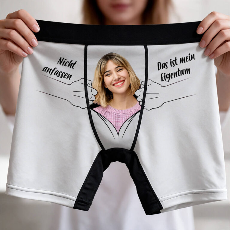Personalisierte Boxershorts mit Foto (Das ultimative Geschenk!)