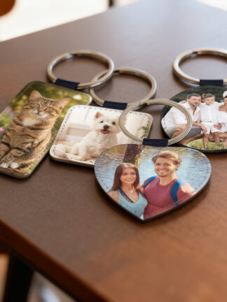 Personalisierter Schlüsselanhänger mit Deinem Foto