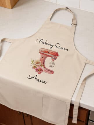 Personalisierte Schürze – Baking queen
