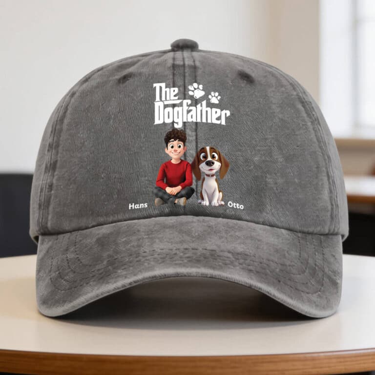 Personalisierte Cap - The Dogfather