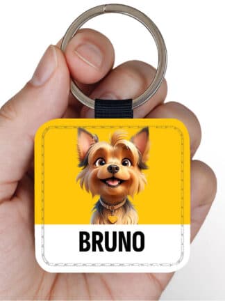Personalisierter Schlüsselanhänger mit deinem Hund