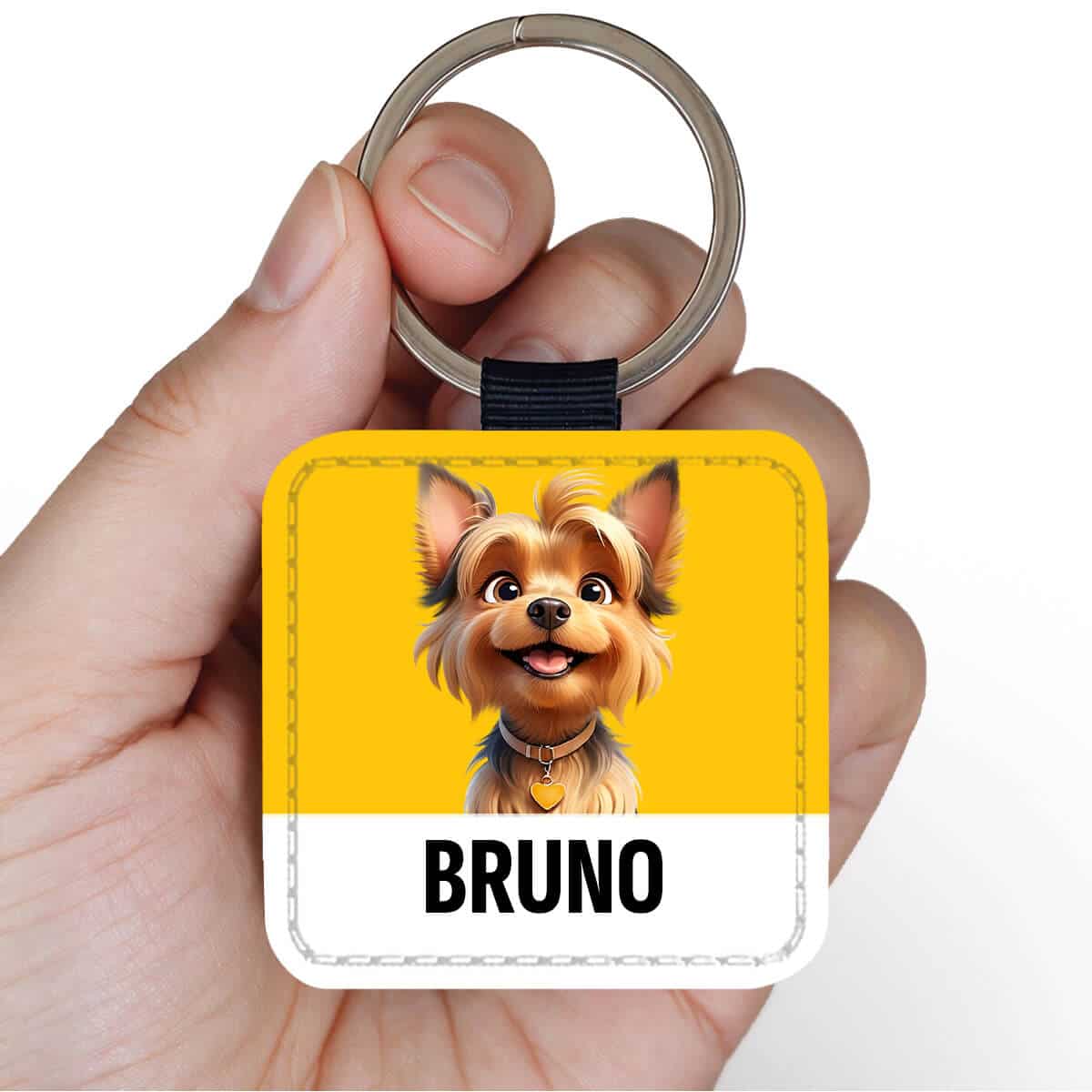 Personalisierter Schlüsselanhänger mit deinem Hund