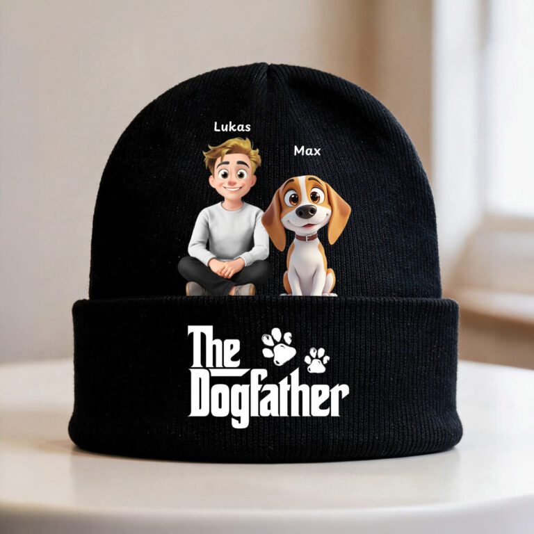 Personalisierte Mütze - The Dogfather